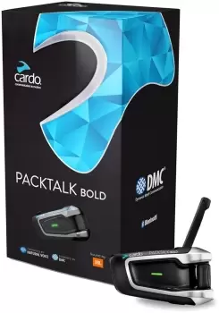 Cardo Packtalk Bold Duo / JBL Communication System Double Pack, black, black, Size One Size