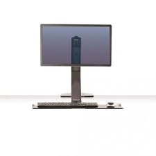 Fellowes Extend Sit Stand Workstation Single Monitor Attachment 1016mm