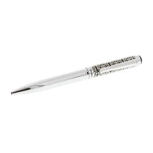 Stratton Ballpoint Pen - Silver & Floral Etched Cap