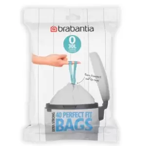 Brabantia PerfectFit Bin Liner Dispenser Packs 30L (Size O)
