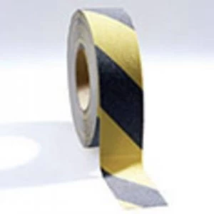 COBA Europe Anti-Skid-Adhesive tape Black, Yellow R13 18.3 m 50 mm