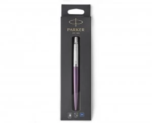 Parker Jotter Ball Pen with Chrome Trim Violet