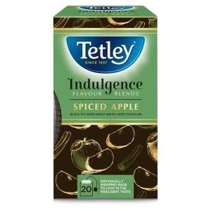 Tetley Indulgence Teabags String and Tag Spiced Apple 20 Bags 4001A