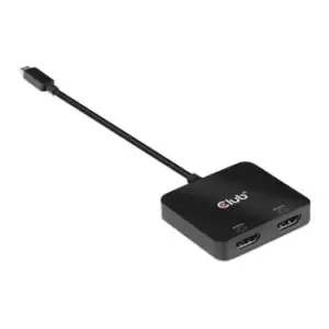 Club 3D USB Type C MST Hub to Dual HDMI