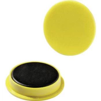 Durable Magnet 475404 (Ø) 37mm Round Yellow 1 Set 475404
