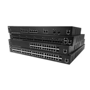 Cisco SX350X-24F-K9-EU network switch Managed L2/L3 None 1U Black