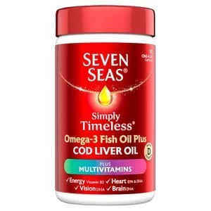 Seven Seas Cod Liver Oil Plus Multivitamin Capsules 90