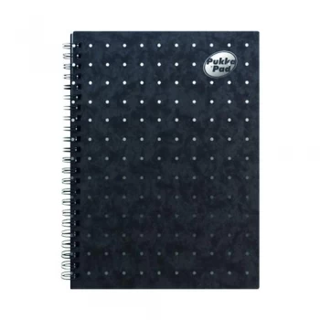 Pukka Notemakers Sidebound A5 Black Pack of 10 7276-PRS