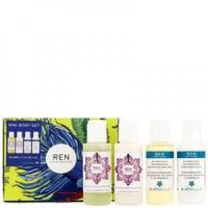 REN Clean Skincare Gifts Mini Body Care Favourites Gift Set