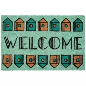 Welcome Home Light Green Doormat - Premier Housewares