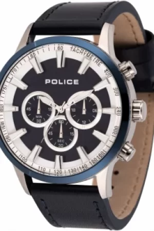 Mens Police Momentum Chronograph Watch 15000JSTBL/03