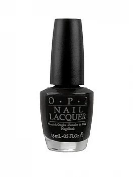 OPI Lady In Black Nail Lacquer 15ml One Colour, Women