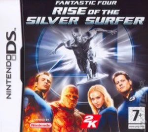 Fantastic Four Rise of the Silver Surfer Nintendo DS Game