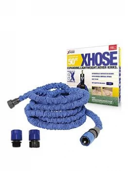 Xhose Expanding Garden Hose Pipe With Tap Adaptor - 50ft