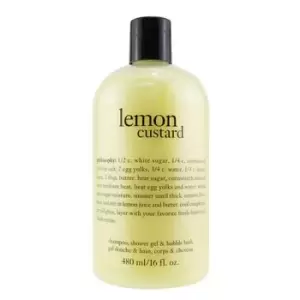 PhilosophyLemon Custard Shampoo, Shower Gel & Bubble Bath 480ml/16oz