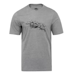 No Fear Graphic T Shirt Mens - Grey
