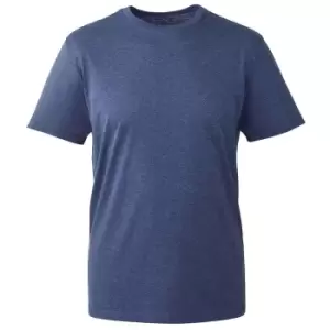 Anthem Mens Marl Organic T-Shirt (5XL) (Navy)