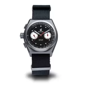 BOLDR Venture Field Medic II Destro Black Nylon Strap Wristwatch