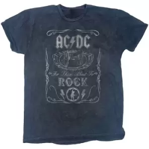 AC/DC - Cannon Swig Unisex XX-Large T-Shirt - Black