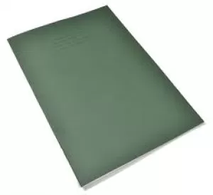Rhino A4 Plus Exercise Book Dark Green Ruled 80 page (Pack 50)...
