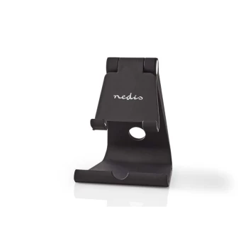 Nedis Anti Slip Adjustable Smartphone & Tablet Stand - Black