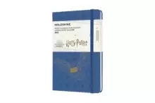 Moleskine Ltd. Ed. Harry Potter 2022 12-Month Weekly Pocket Hardcover Notebook : Antwerp Blue