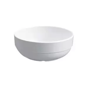 Glazed Bowl 5.5" 14cm Melamine White Pack of 6 GB-C106 UP00262