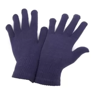 FLOSO Unisex Magic Gloves (One Size) (Navy)