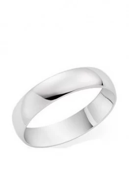 Beaverbrooks Platinum Mens Wedding Ring