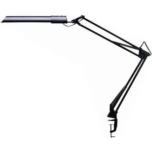 Unilux Swingo Fluorescent Desk Lamp Black