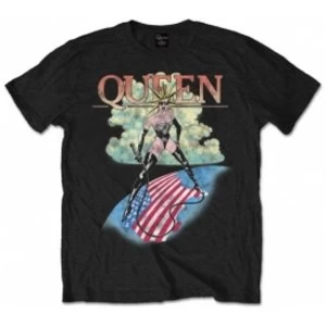Queen Mistress Black Mens T Shirt: XXL