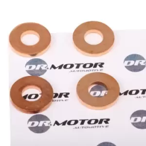 DR.MOTOR AUTOMOTIVE Gaskets DRM0199S Seal Kit, injector nozzle OPEL,FORD,FIAT,ZAFIRA B (A05),Astra H Caravan (A04),Astra H Schragheck (A04)