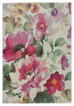 Homemaker Floral Rug - Blush 160x230