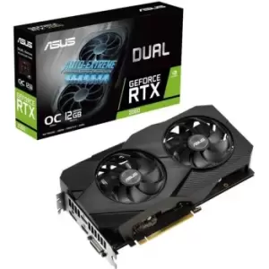 Asus Nvidia GeForce RTX 2060 12GB DUAL EVO OC LHR Graphics Card