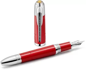 Mont Blanc - Great Characters Enzo Ferrari Special Edition Fountain Pen M - Fountain Pens - Red