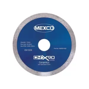 CMX90 350 mm x 25.4mm DIAMOND CERAMIC TILE BLADE - Mexco