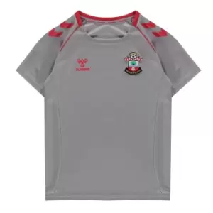 Hummel Southampton FC Training T Shirt 2021 2022 Juniors - Grey