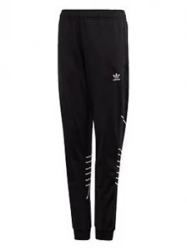 Adidas Originals Big Trefoil Track Pants - Black