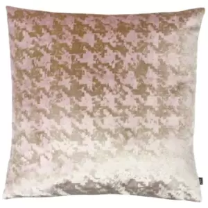 Ashley Wilde Nevado Polyester Filled Cushion Viscose Polyester Gold/Blush