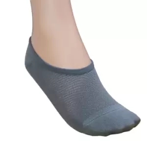 Couture Womens/Ladies Trainer Socks (Pack of 3) (One Size) (Grey)