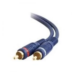 C2G 1m Velocity RCA Stereo Audio Cable