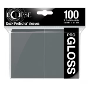 Ultra Pro Eclipse Gloss Standard Sleeves: Smoke Grey -100 Sleeves