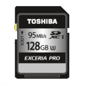 Toshiba EXCERIA PRO - N401 128GB SDXC UHS-I Class 3 memory card