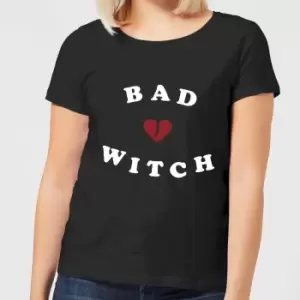 Bad Witch Womens T-Shirt - Black - XXL