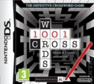 1001 Crosswords Nintendo DS Game