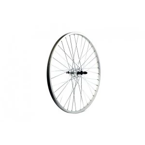 Wilkinson Wheel 26 x 1.75 MTB Silver Q/R Freewhel Disc Rear