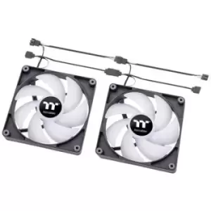 Thermaltake CL-F149-PL12SW-A PC fan Black, Transparent, RGB (W x H x D) 120 x 120 x 25 mm