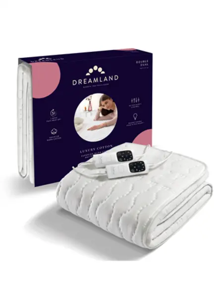 Dreamland Multi-Layer Luxury Cotton Underblanket Double Dual
