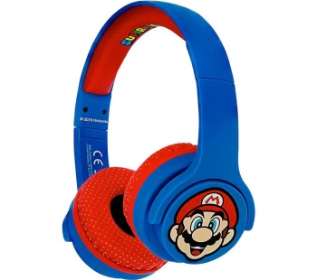 OTL Super Mario SM0694 Wireless Bluetooth Kids Headphones