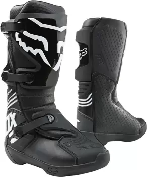 FOX Comp Motocross Boots, black, Size 47 48, black, Size 47 48